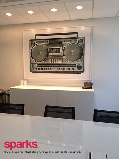 Sparks Boom Box - KM Art Advisory, Kimberly Marrero Art Advisor New York